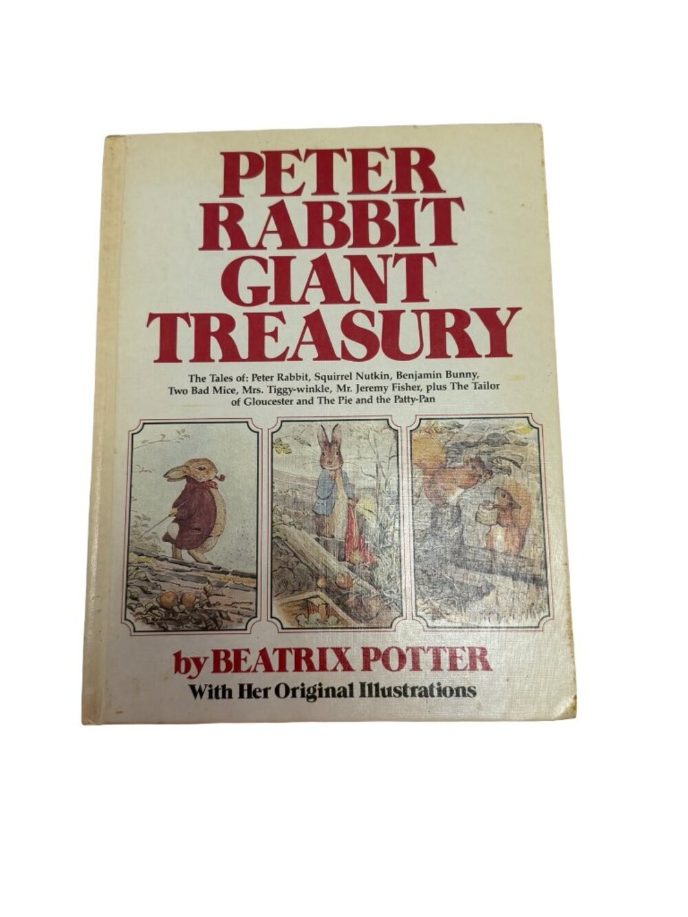 Peter Rabbit Giant Treasury Hardcover Book by Beatrix Potter Illustrated Childre